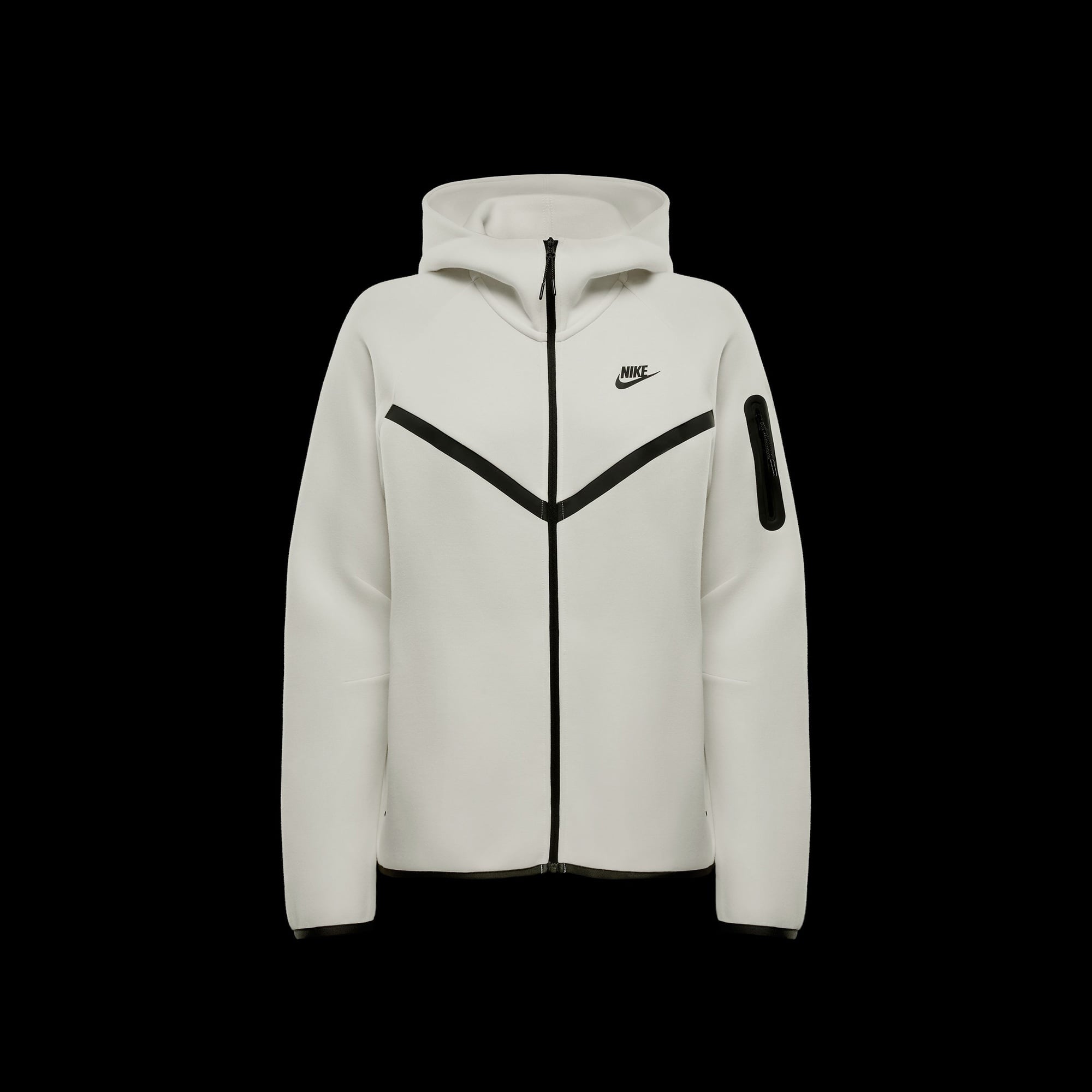 Nike Sportswear Tech Fleece Windrunner Kadın Bej Sweatshirt