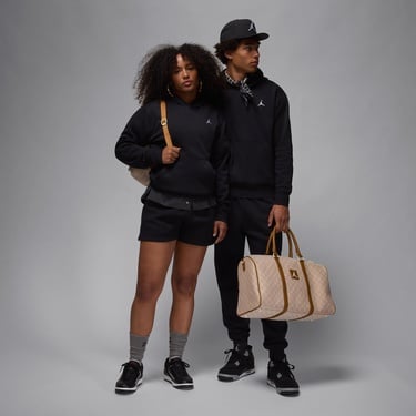  Jordan Brooklyn Fleece Erkek Siyah Kapüşonlu Sweatshirt