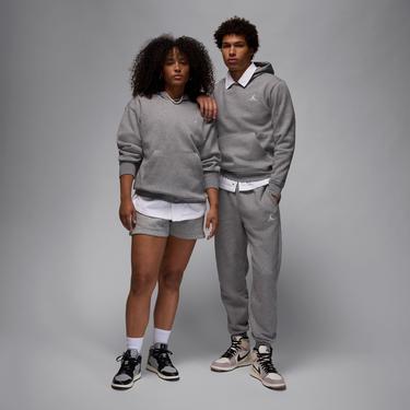  Jordan Brooklyn Fleece Erkek Gri Kapüşonlu Sweatshirt