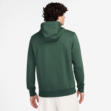  Nike Sportswear Club Fleece Erkek Yeşil Sweatshirt