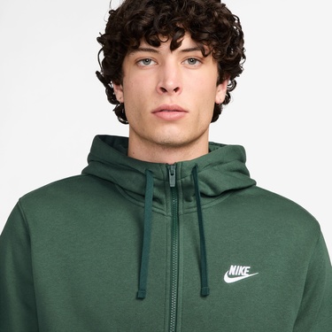  Nike Sportswear Club Fleece Erkek Yeşil Sweatshirt
