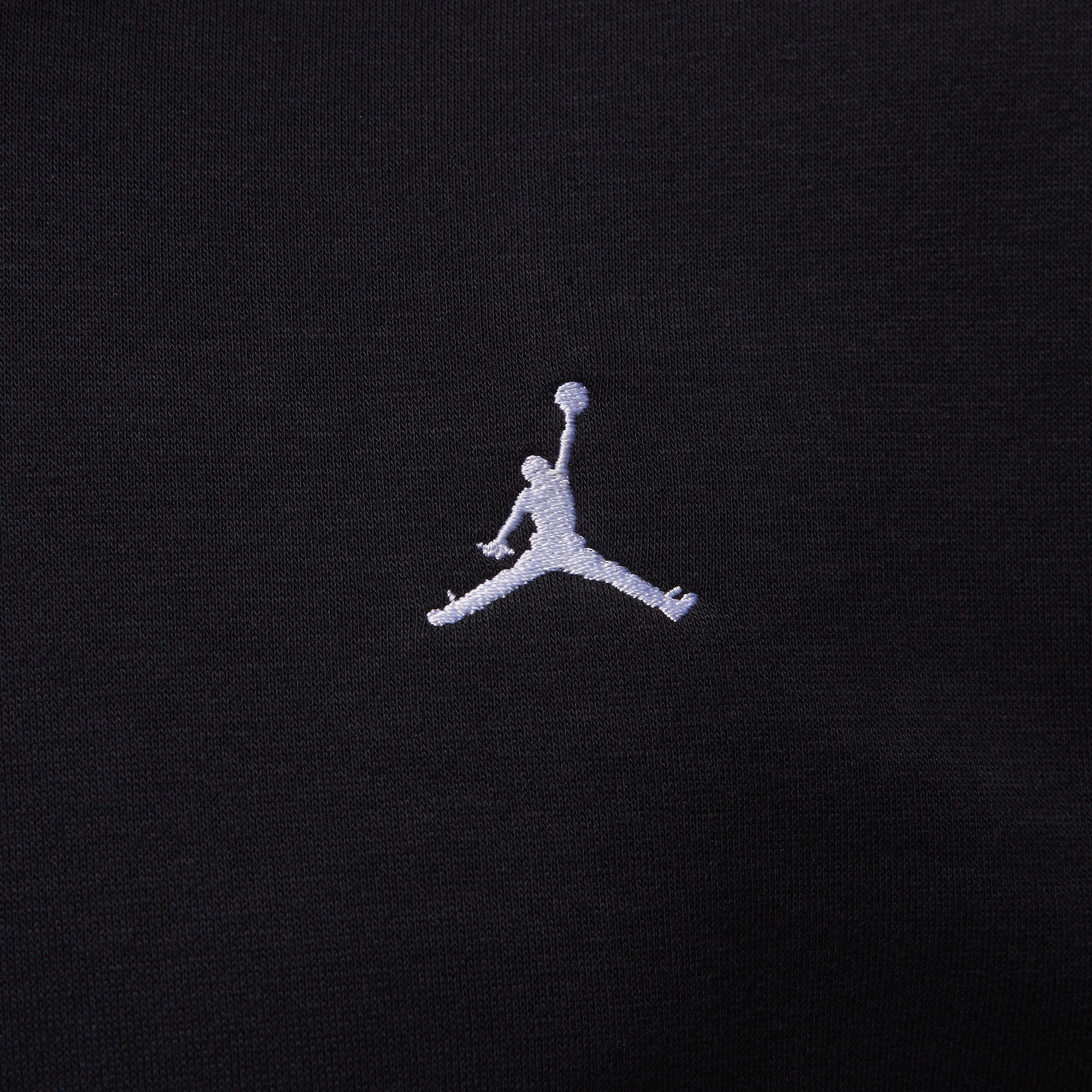 Jordan Brooklyn Fleece Erkek Siyah Kapüşonlu Sweatshirt