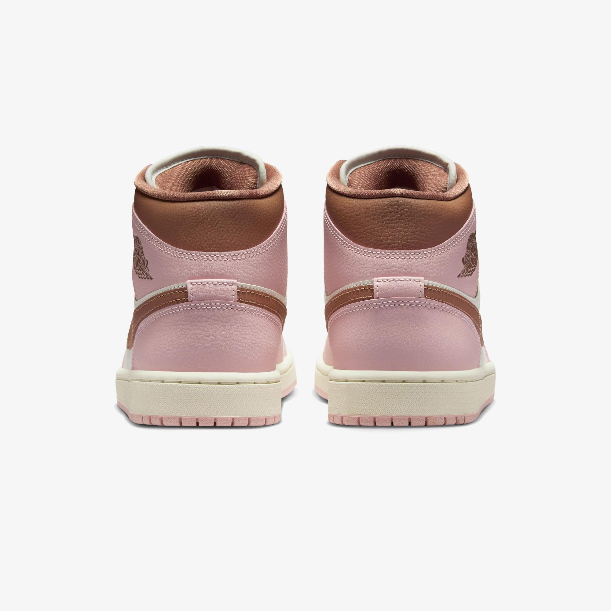 Jordan Air 1 Mid Kadın Pembe Spor Ayakkabı