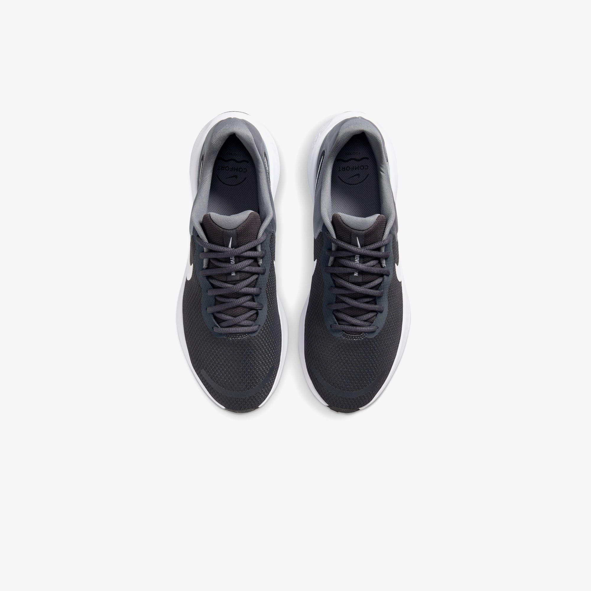 Nike Nike Revolution 7 Erkek Gri Koşu Ayakkabısı Sneaker | FashFed Gri - 6. görsel