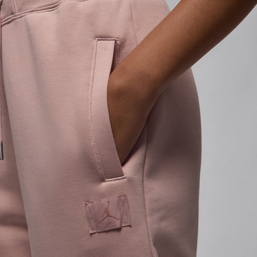  Jordan Flight Fleece Kadın Pembe Eşofman Altı
