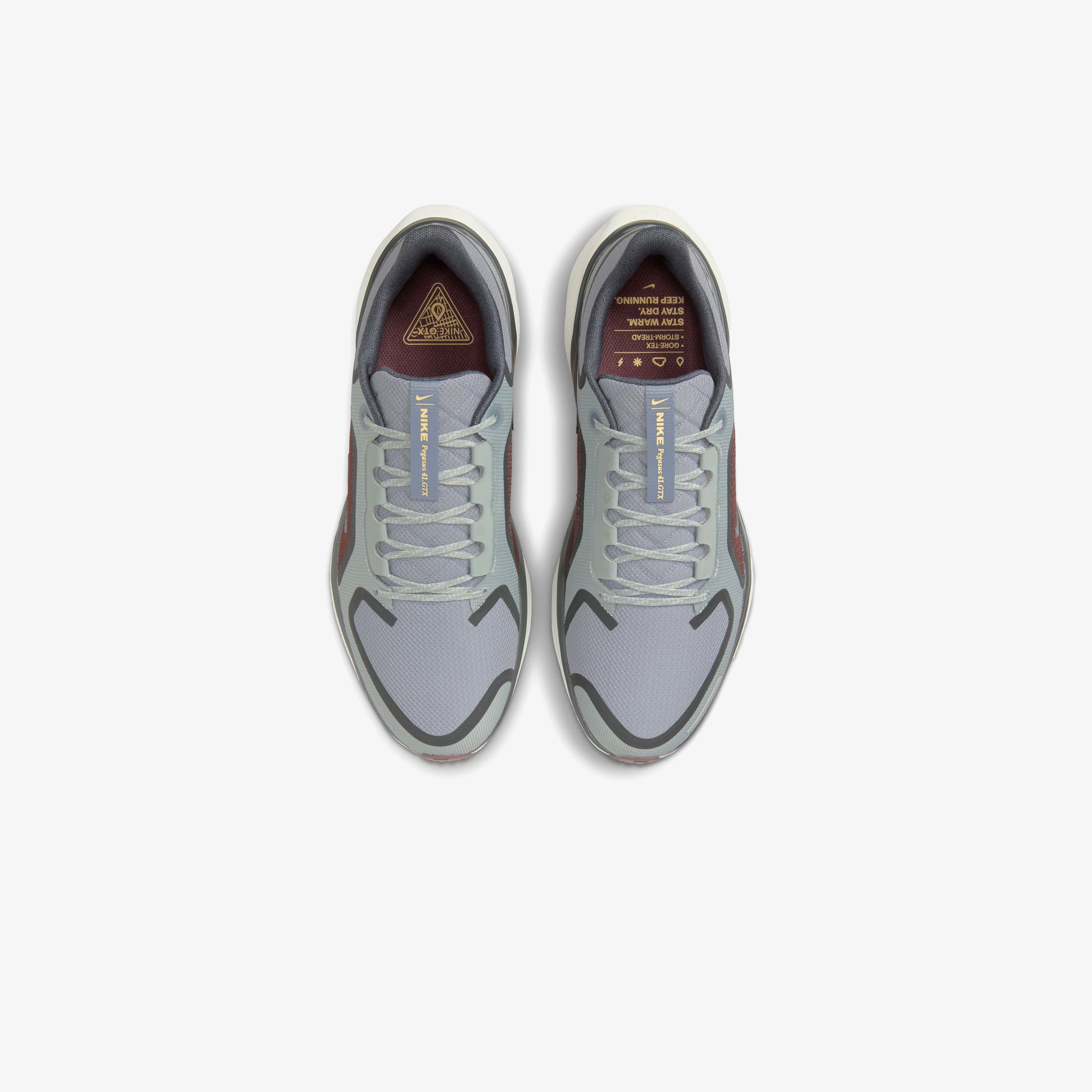 Nike Nike Pegasus 41 GORE-TEX Erkek Gri Koşu Ayakkabısı FashFed'de! Gri - 6. görsel