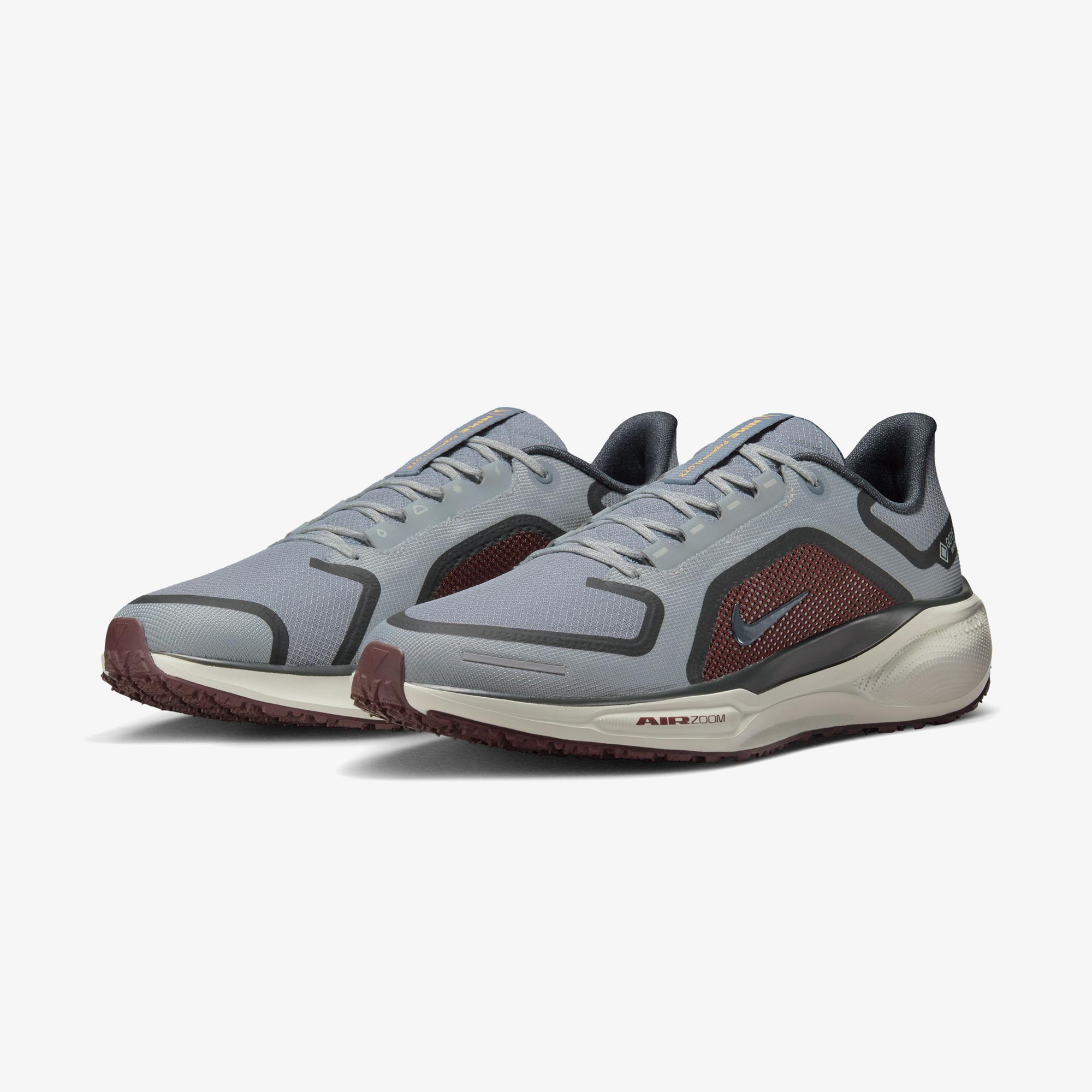 Nike Pegasus 41 GORE-TEX Erkek Gri Koşu Ayakkabısı