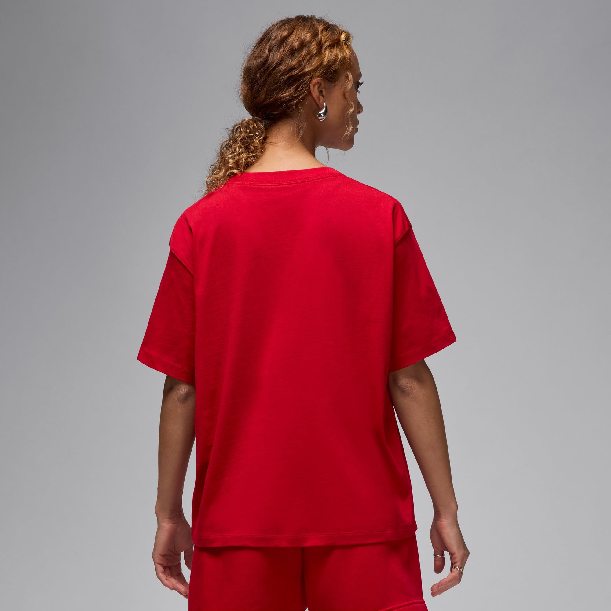 Jordan Essentials Kadın Kırmızı T-Shirt