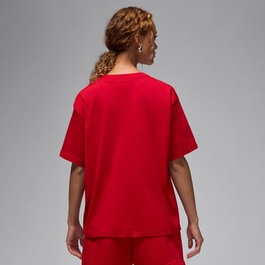  Jordan Essentials Kadın Kırmızı T-Shirt
