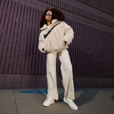  Nike Air Force 1 '07 LX Kadın Krem Rengi Spor Ayakkabı