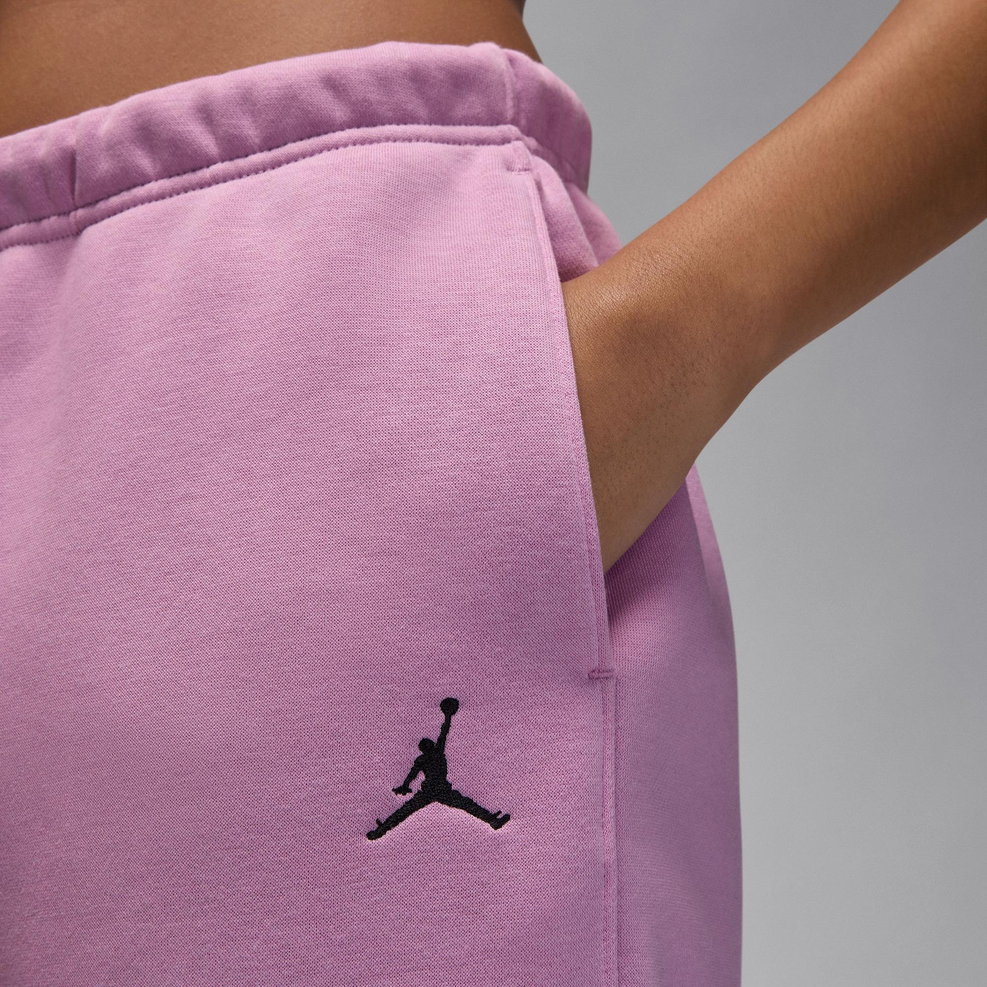 Jordan Brooklyn Fleece Kadın Mor Eşofman Altı