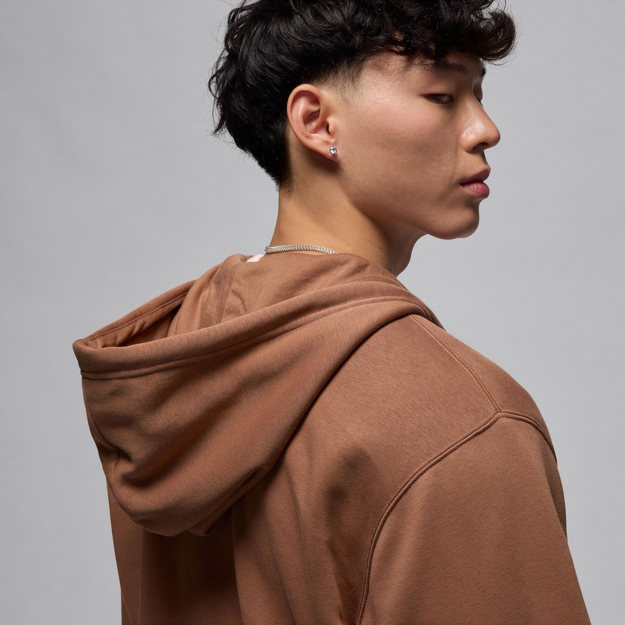 Jordan Brooklyn Fleece Erkek Kahverengi Sweatshirt