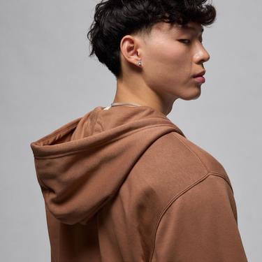  Jordan Brooklyn Fleece Erkek Kahverengi Sweatshirt