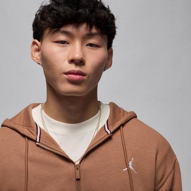  Jordan Brooklyn Fleece Erkek Kahverengi Sweatshirt