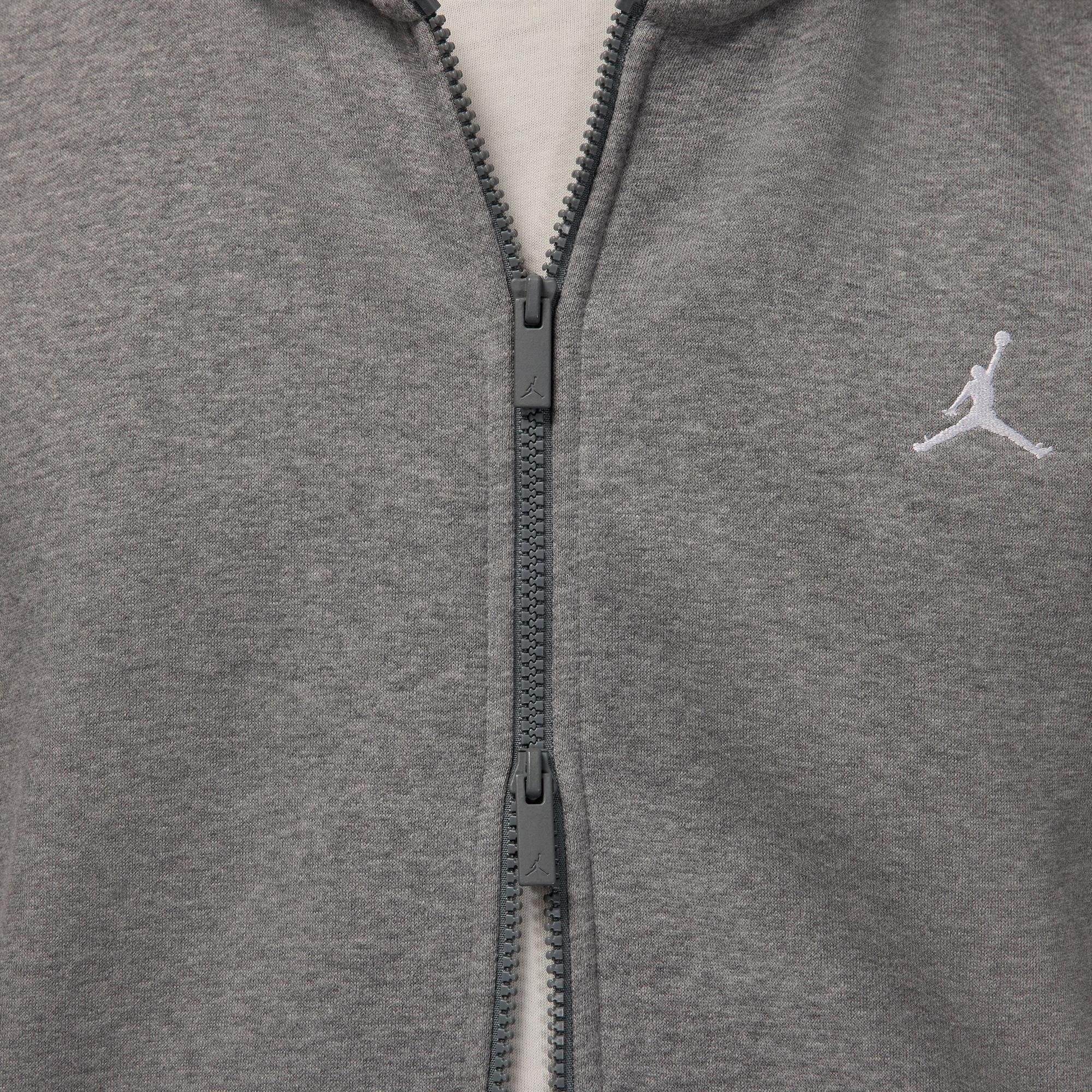 Jordan Brooklyn Fleece Erkek Gri Sweatshirt
