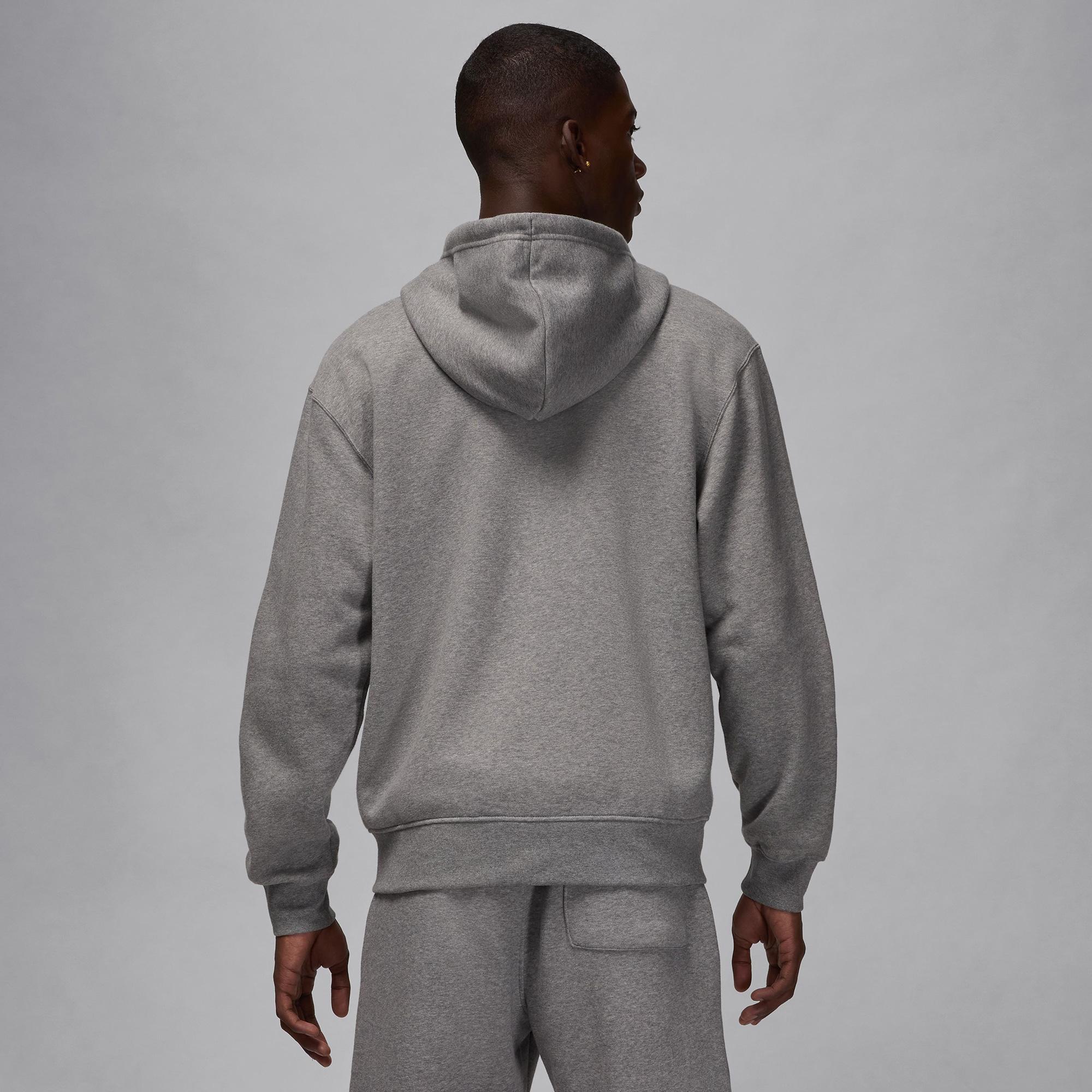Jordan Brooklyn Fleece Erkek Gri Sweatshirt