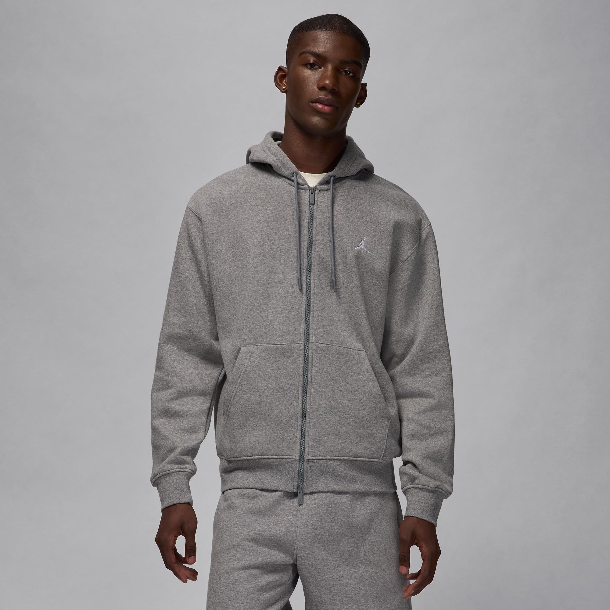 Jordan Brooklyn Fleece Erkek Gri Sweatshirt