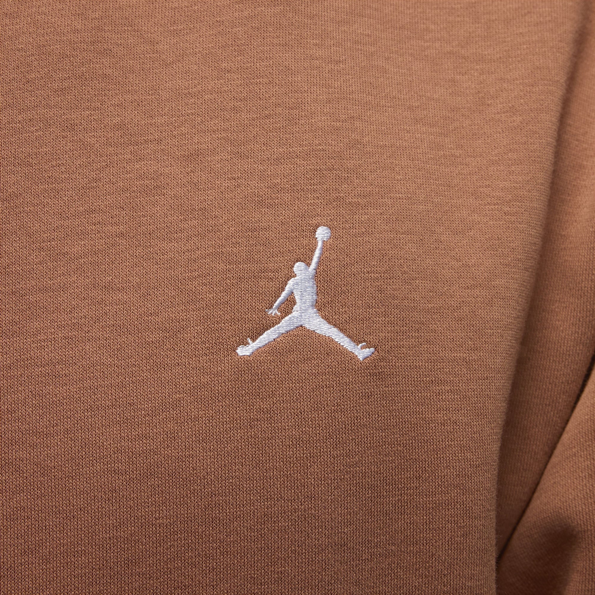 Jordan Brooklyn Fleece Erkek Kahverengi Kapüşonlu Sweatshirt