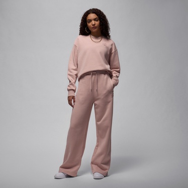  Jordan Flight Fleece Kadın Pembe Eşofman Altı