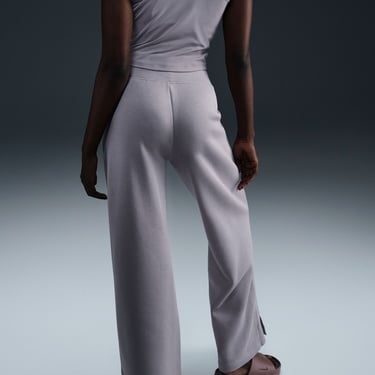  Nike Sportswear Phoenix Fleece Kadın Mor Eşofman Altı