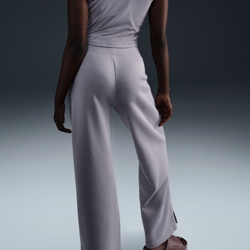  Nike Sportswear Phoenix Fleece Kadın Mor Eşofman Altı