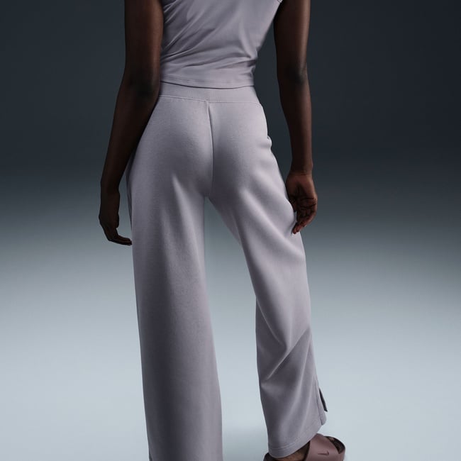  Nike Sportswear Phoenix Fleece Kadın Mor Eşofman Altı