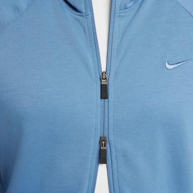  Nike Dri-Fit Primary Fleece Erkek Mavi Hoodie