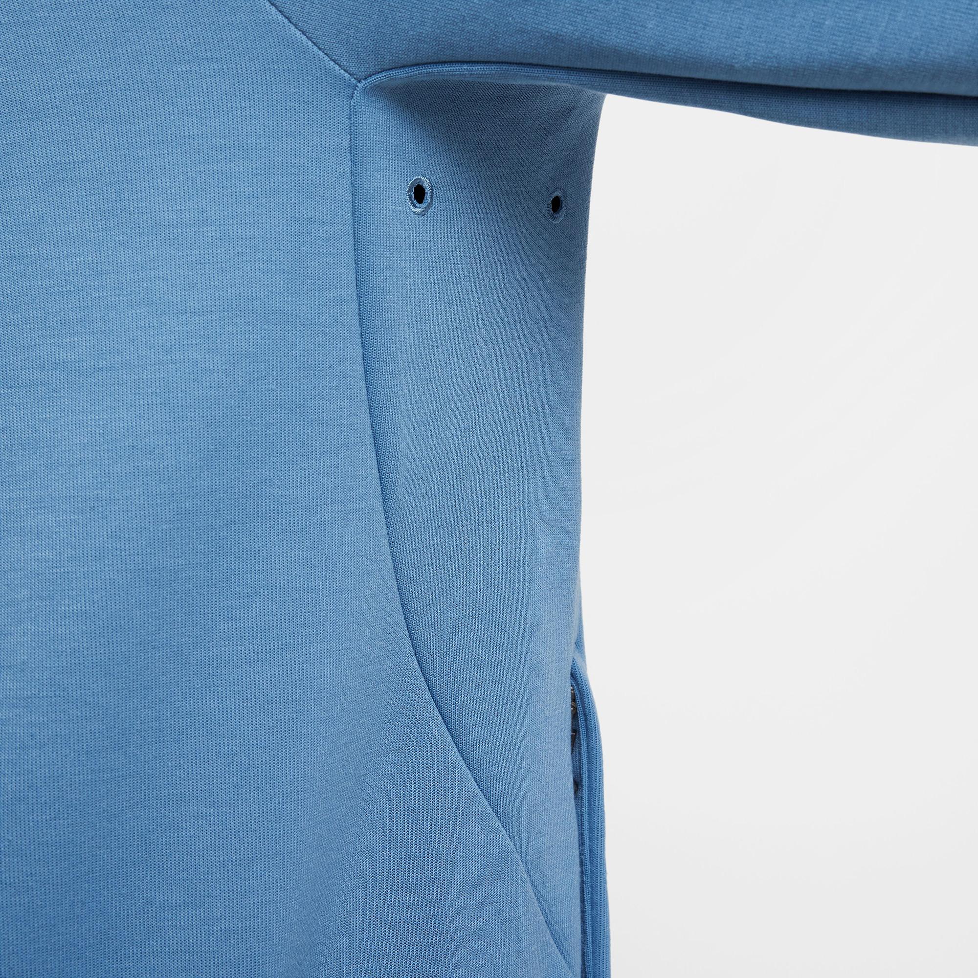 Nike Dri-Fit Primary Fleece Erkek Mavi Hoodie