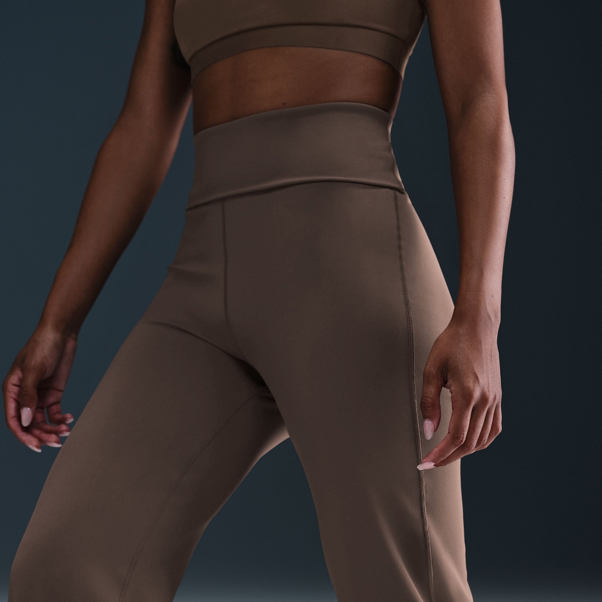 Nike Dri-Fit One Kadın Gri Eşofman Altı