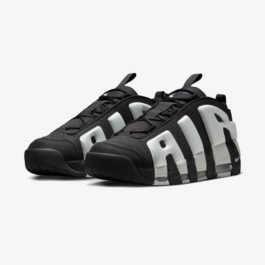  Nike Air More Uptempo Low Erkek Siyah Spor Ayakkabı