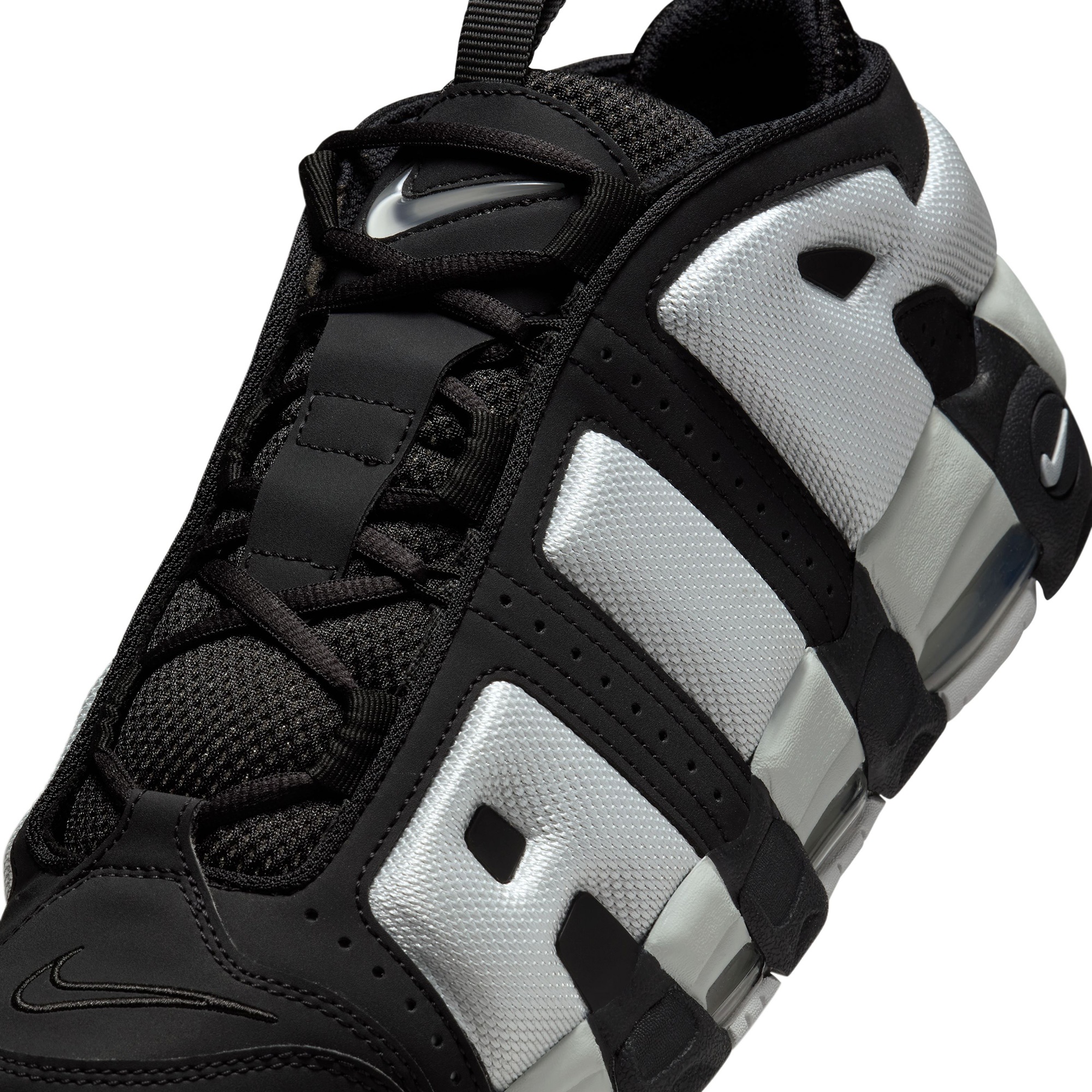Nike Air More Uptempo Low Erkek Siyah Spor Ayakkabı