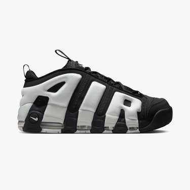  Nike Air More Uptempo Low Erkek Siyah Spor Ayakkabı
