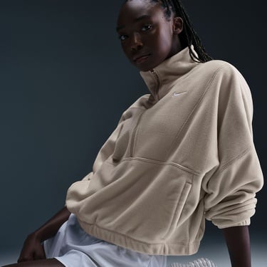  Nike One Kadın Beyaz Sweatshirt