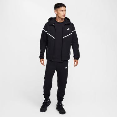  Nike Tech Windrunner Erkek Siyah Kapüşonlu Sweatshirt