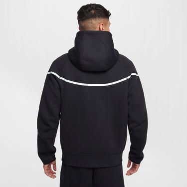  Nike Tech Windrunner Erkek Siyah Kapüşonlu Sweatshirt