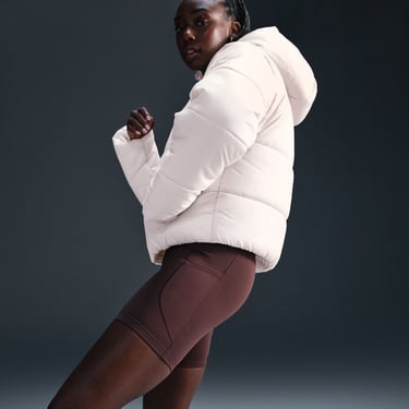  Nike Sportswear Classic Puffer Kadın Beyaz Mont