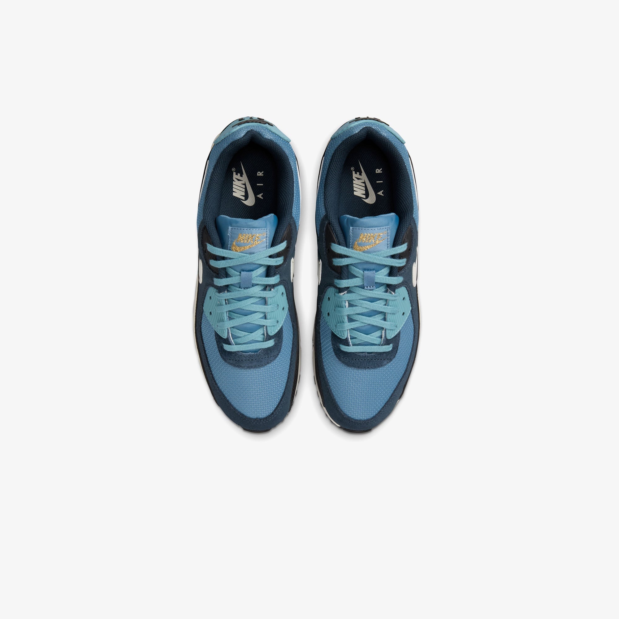 Nike Air Max 90 Premium Erkek Mavi Spor Ayakkabı