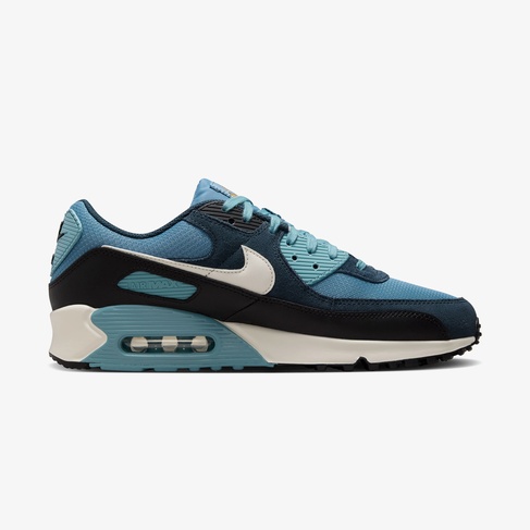  Nike Air Max 90 Premium Erkek Mavi Spor Ayakkabı