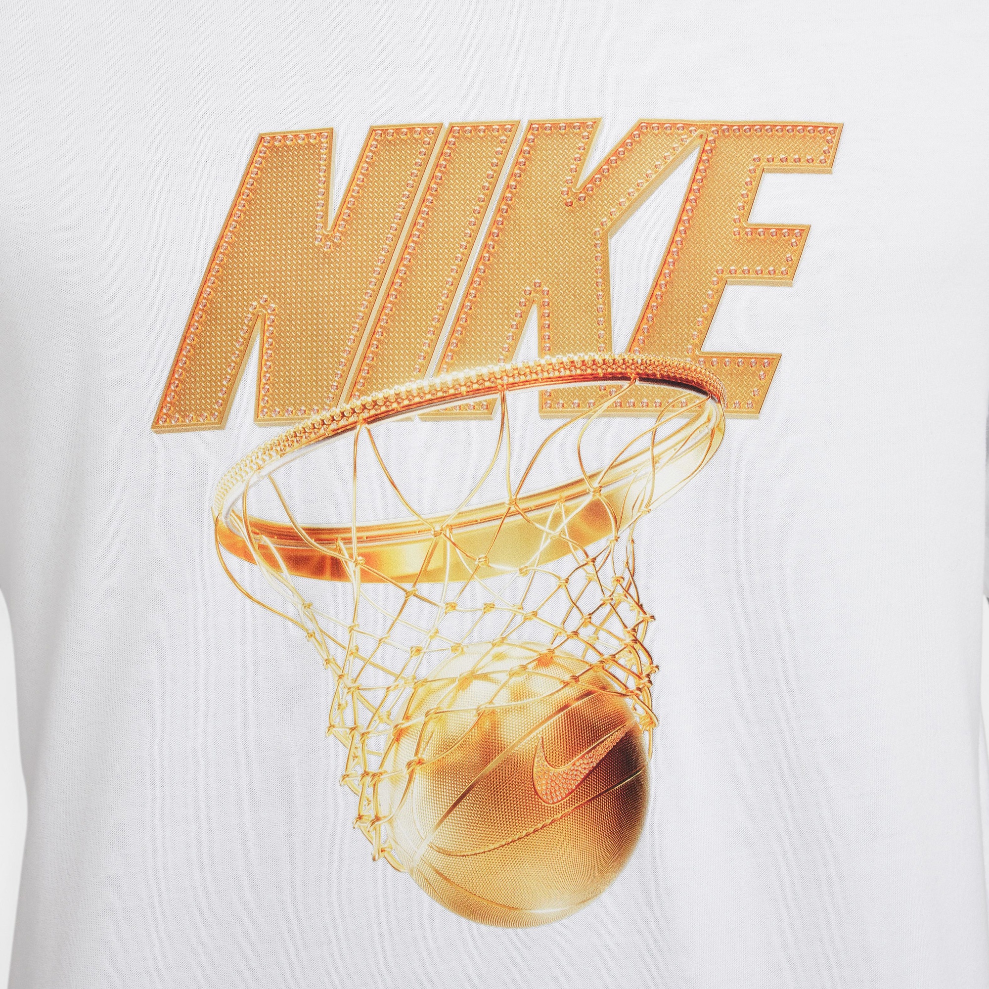 Nike Dri-Fit Vintage Erkek Beyaz T-Shirt