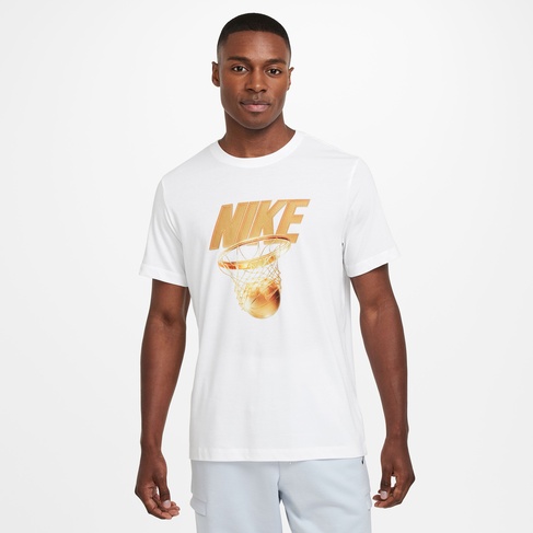  Nike Dri-Fit Vintage Erkek Beyaz T-Shirt