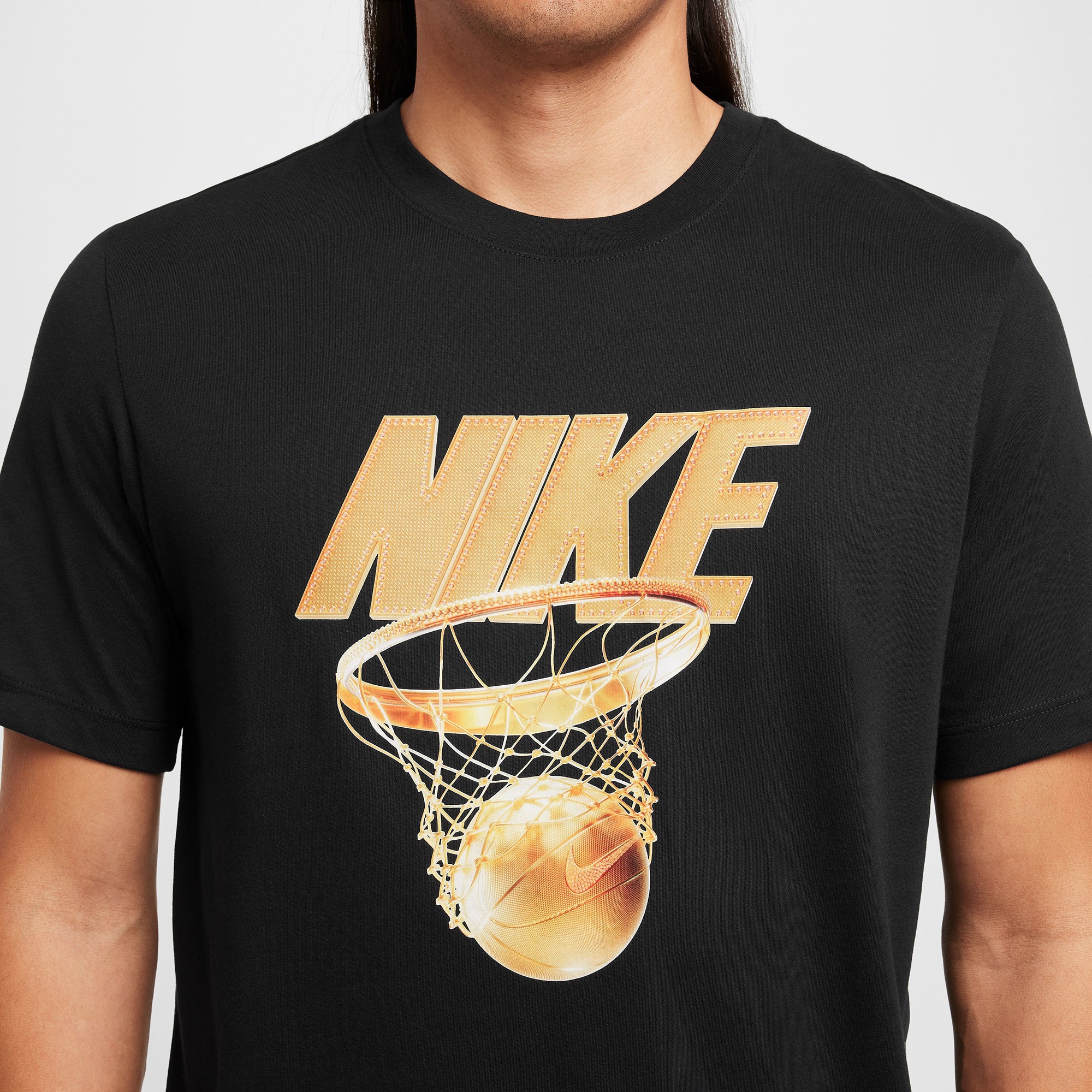 Nike Dri-Fit Vintage Erkek Siyah T-Shirt