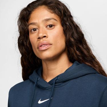  Nike Sportswear Phoenix Fleece Kadın Lacivert Kapüşonlu Hoodie