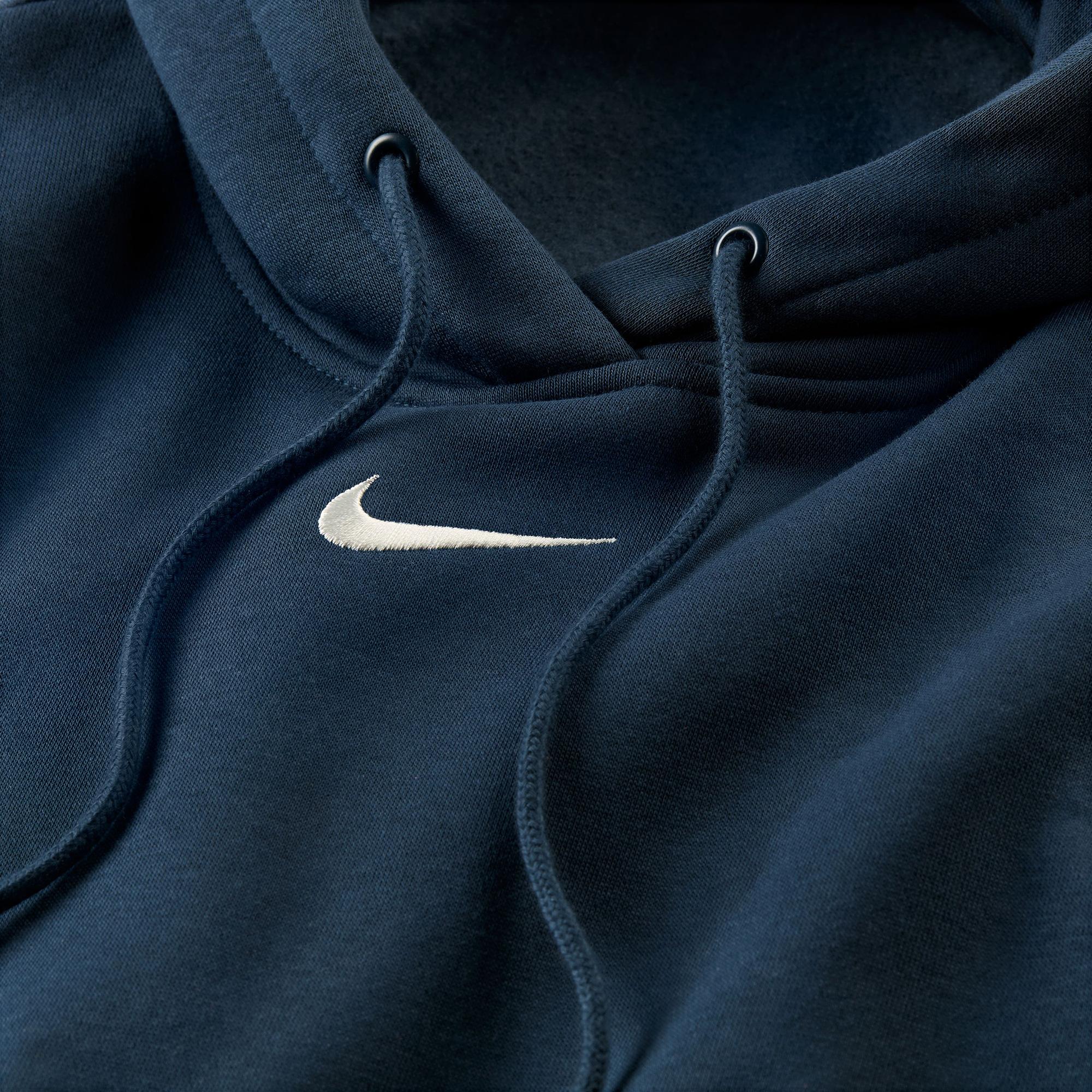 Nike Sportswear Phoenix Fleece Kadın Lacivert Kapüşonlu Hoodie