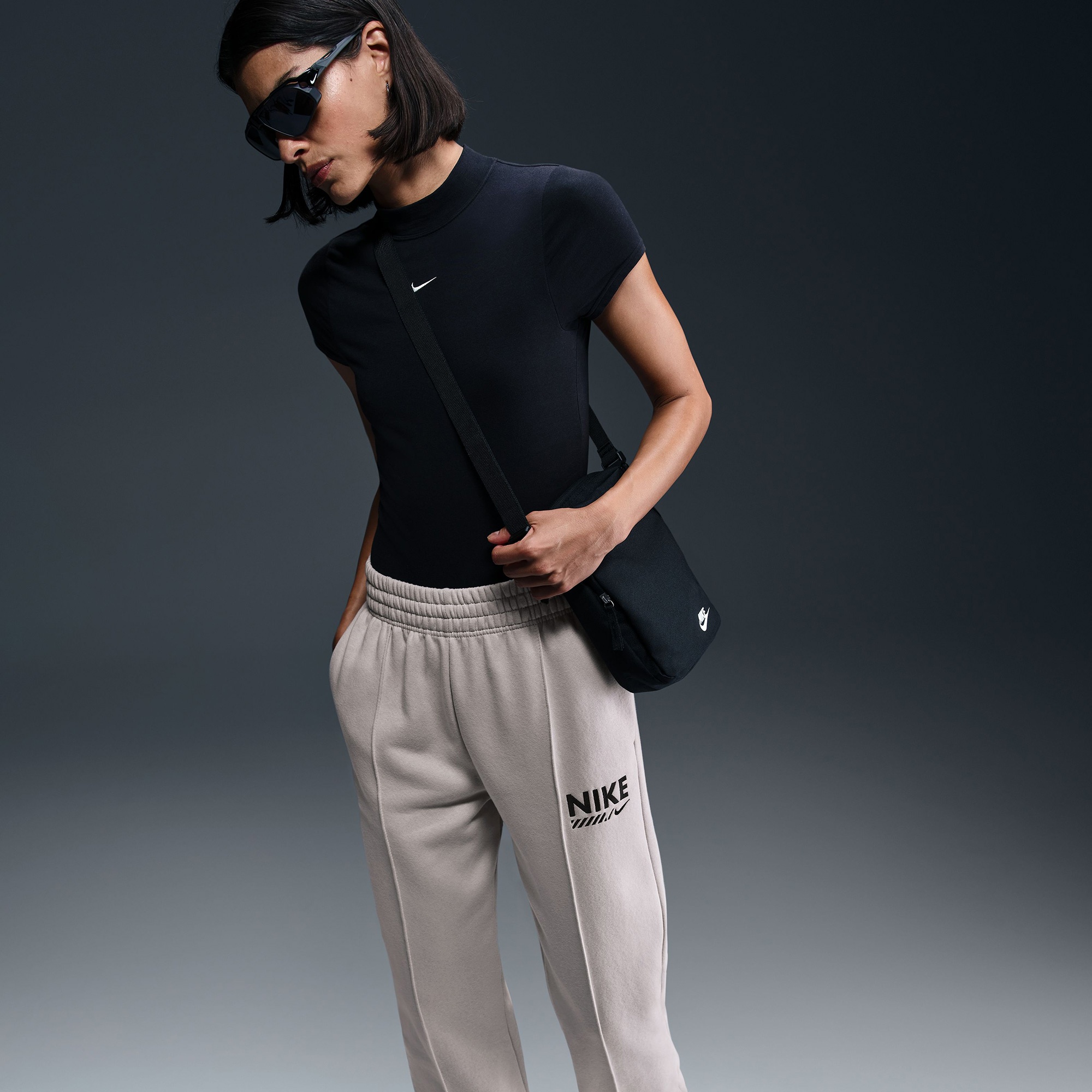 Nike Sportswear Kadın Gri Eşofman Altı