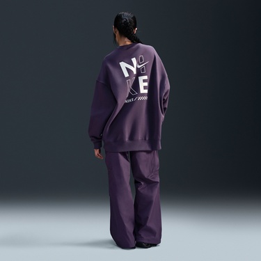  Nike Sportswear Kadın Mor Sweatshirt