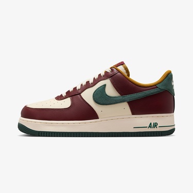  Nike Air Force 1 '07 LV8 Erkek Bordo Spor Ayakkabı