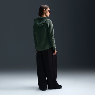  Nike Sportswear Tech Fleece Windrunner Kadın Yeşil Kapüşonlu Sweatshirt