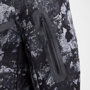  Nike Tech Windrunner Erkek Gri Kapüşonlu Sweatshirt