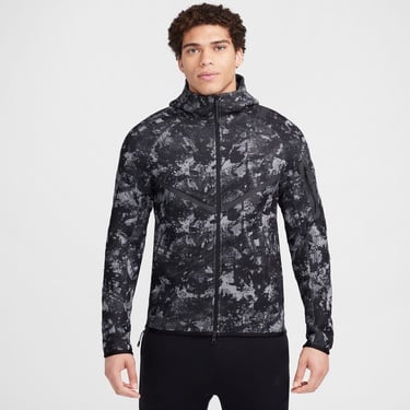  Nike Tech Windrunner Erkek Gri Kapüşonlu Sweatshirt
