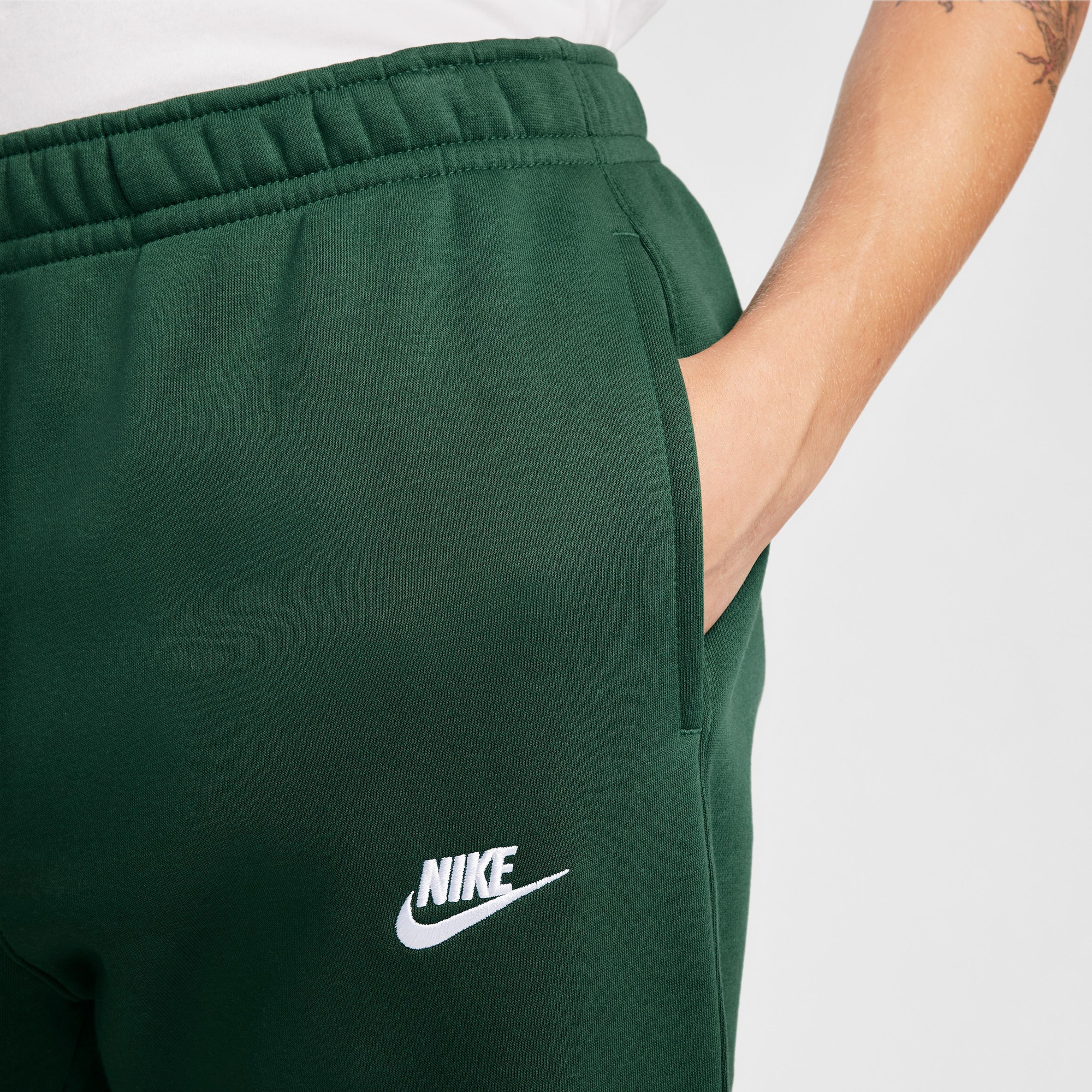 Nike Sportswear Club Fleece Erkek Yeşil Eşofman Altı